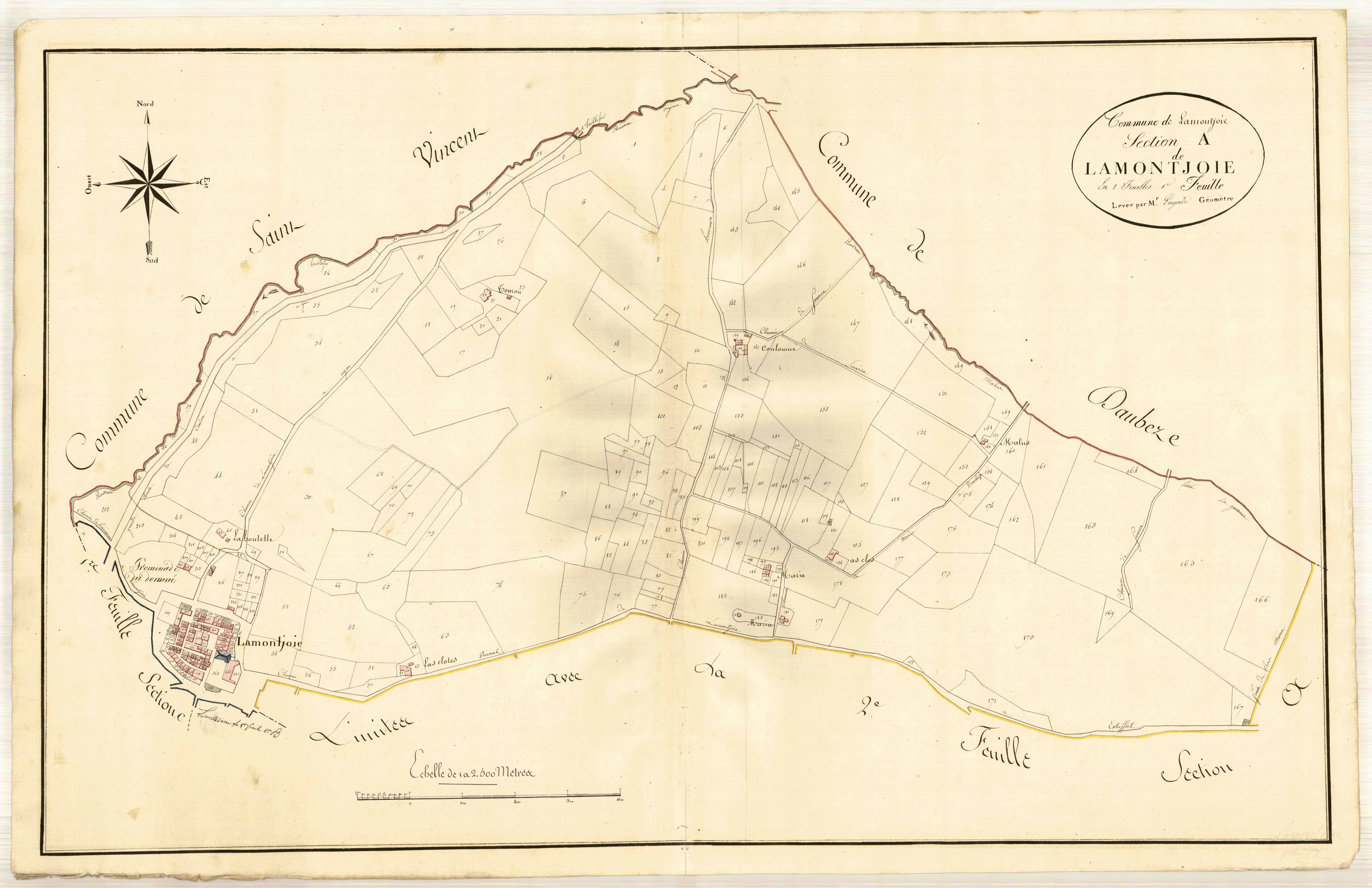 Plan primitif, atlas-A1 Lamontjoie, Lamontjoie