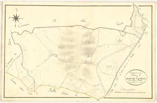 Plan primitif, atlas-C1 Bois de la Ville, Lamontjoie