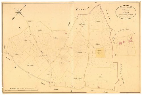 Plan napoléonien, atlas-A2 Daubèze, Lamontjoie