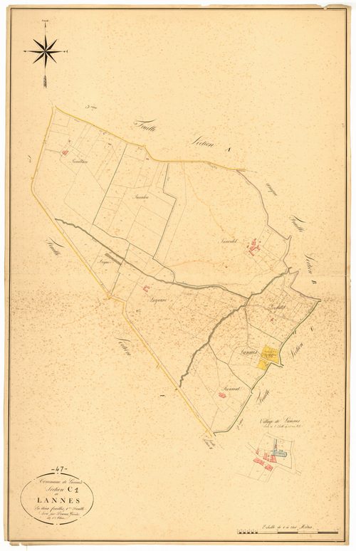 Plan napoléonien, atlas-C1 Lannes, Lannes