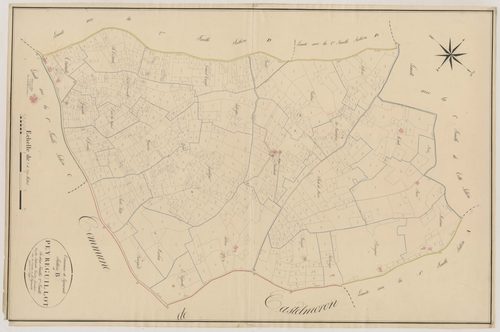 Plan napoléonien, atlas-B2 Peyreguillot, Laparade