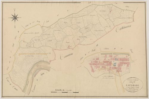 Plan napoléonien, atlas-C2 Laparade, Laparade