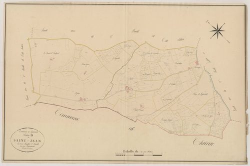 Plan napoléonien, atlas-D3 Saint-Jean, Laparade