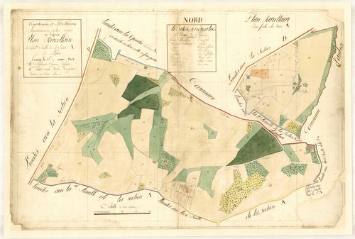 Plan primitif, feuille-A1, Laplume