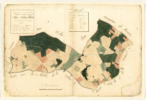 Plan primitif, feuille-A2, Laplume