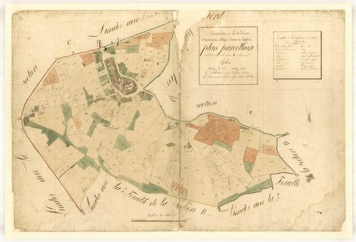 Plan primitif, feuille-B1, Laplume