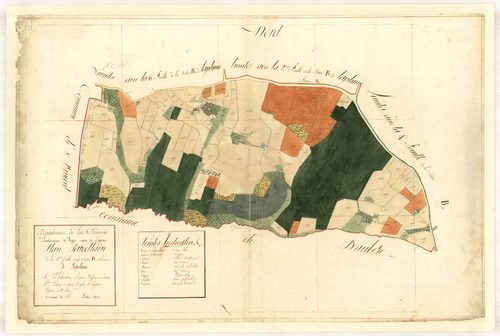 Plan primitif, feuille-B5, Laplume