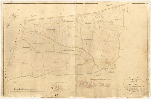 Plan napoléonien-A3 Plaichac, Laplume