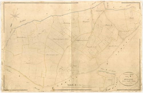 Plan napoléonien-B1 Lécussan, Laplume
