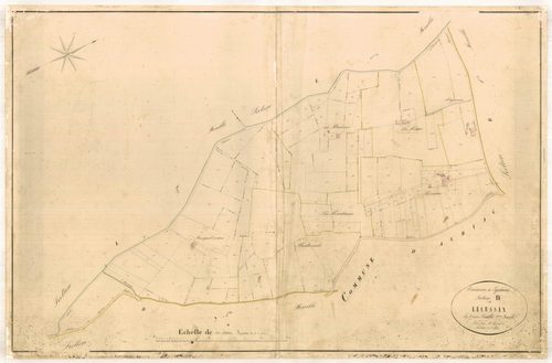 Plan napoléonien-B2 Lécussan, Laplume
