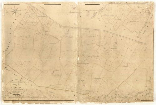 Plan napoléonien-B3 Lécussan, Laplume