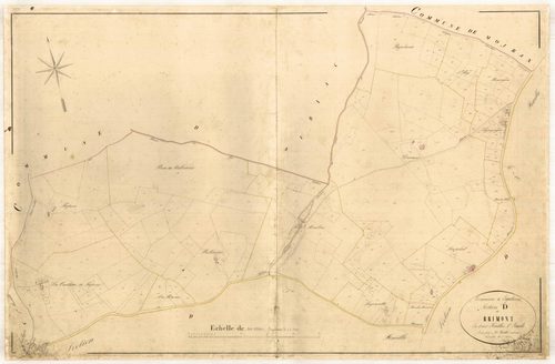 Plan napoléonien-D1 Brimont, Laplume