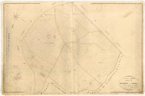 Plan napoléonien-F2 Dubergé et Serret, Laplume