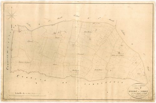 Plan napoléonien-F3 Dubergé et Serret, Laplume