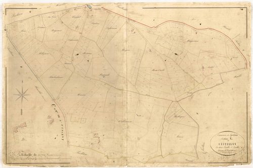 Plan napoléonien-G1 Castellau, Laplume