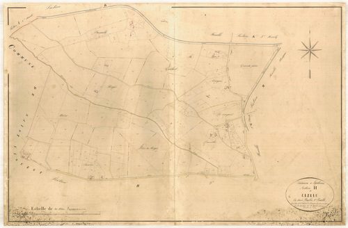 Plan napoléonien-H1 Caseau, Laplume