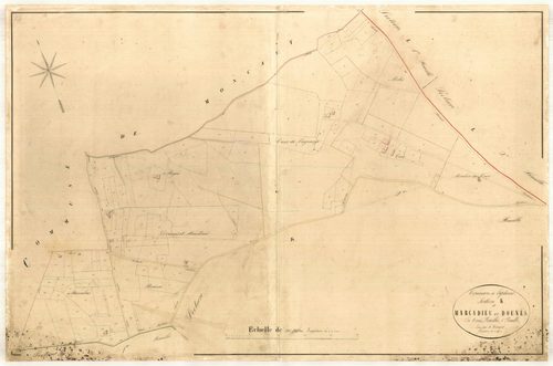 Plan napoléonien-K1 Marcadieu et Dounès, Laplume