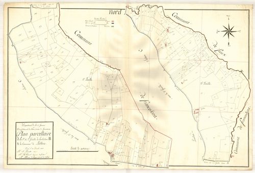 Plan primitif, atlas-B1 Quissac, Lasserre