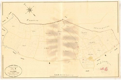 Plan napoléonien, atlas-B1 Lasserre, Lasserre