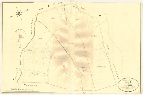 Plan napoléonien, atlas-B2 Lasserre, Lasserre