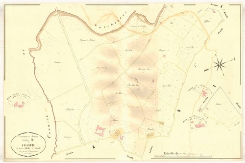 Plan napoléonien, atlas-B3 Lassesse, Lasserre