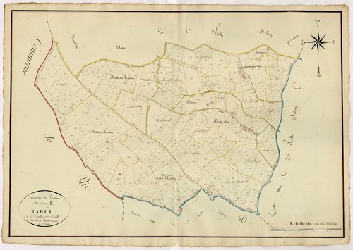 Plan napoléonien, atlas-E2 Tabel, Laussou