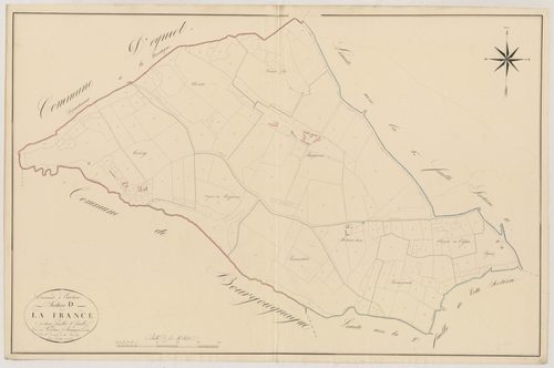 Plan napoléonien, atlas-D1 La France, Lauzun