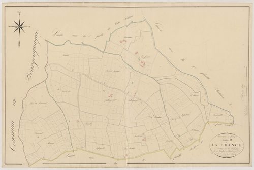 Plan napoléonien, atlas-D2 La France, Lauzun