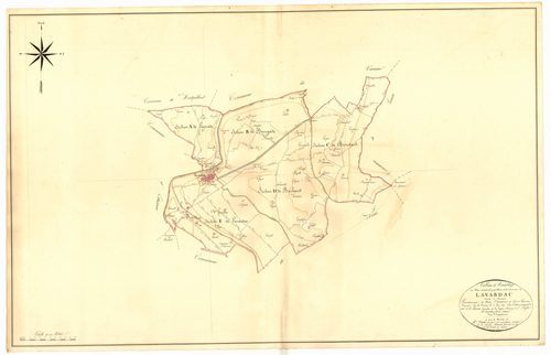 Plan napoléonien, atlas-TA, Lavardac