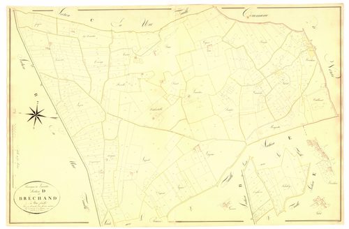 Plan napoléonien, atlas-D Bréchaud, Lavardac