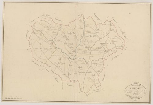 Plan napoléonien, atlas-TA, Lavergne