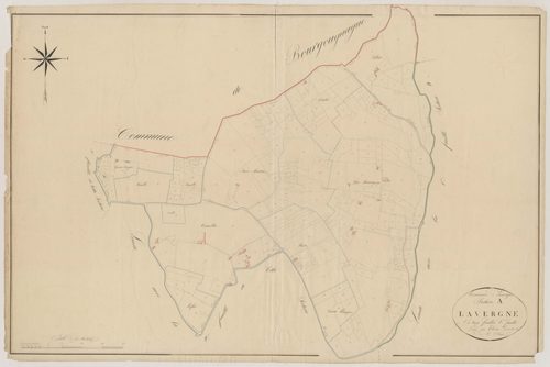 Plan napoléonien, atlas-A1 Lavergne, Lavergne
