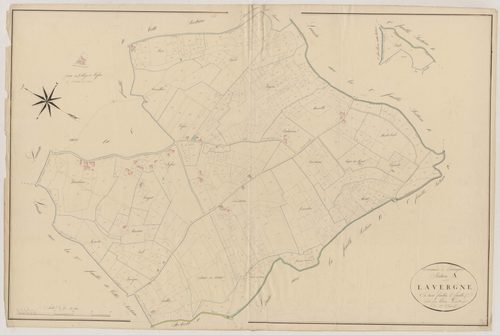 Plan napoléonien, atlas-A2 Lavergne, Lavergne