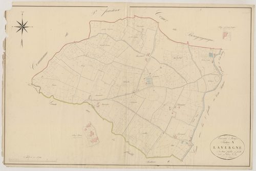 Plan napoléonien, atlas-A3 Lavergne, Lavergne