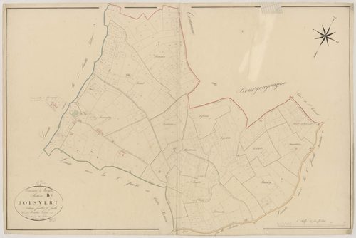 Plan napoléonien, atlas-B1 Boisvert, Lavergne
