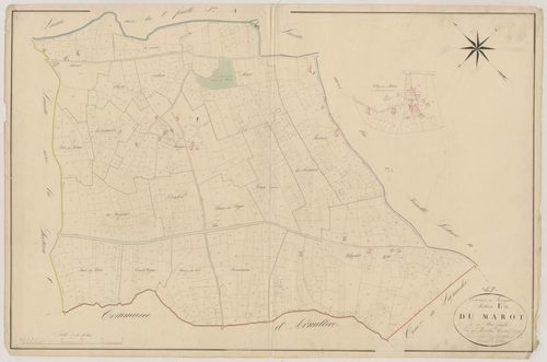 Plan napoléonien, atlas-E Du Marot, Lavergne