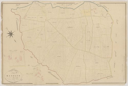 Plan napoléonien, atlas-F Matelis, Lavergne
