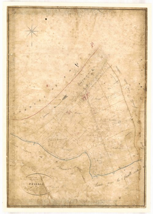 Plan napoléonien-A1 Le Passage, Layrac