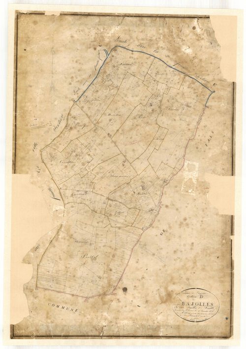 Plan napoléonien-D2 Bajolles, Layrac