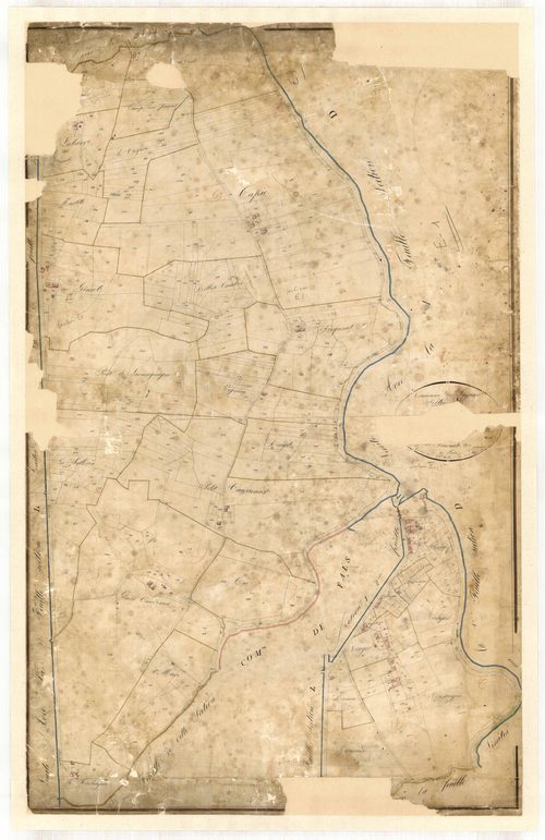 Plan napoléonien-E1 Monsseigné, Layrac