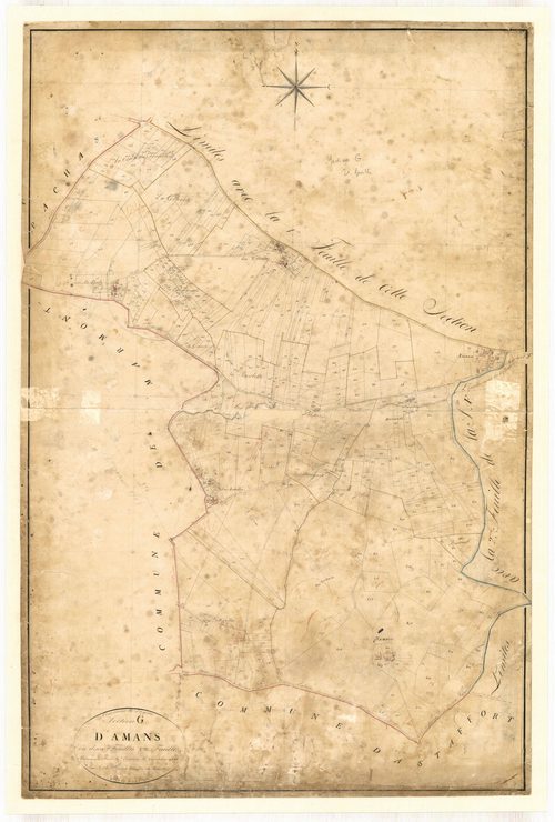 Plan napoléonien-G2 Damans, Layrac
