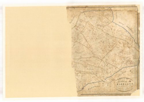 Plan napoléonien-H2 Barrastin, Layrac