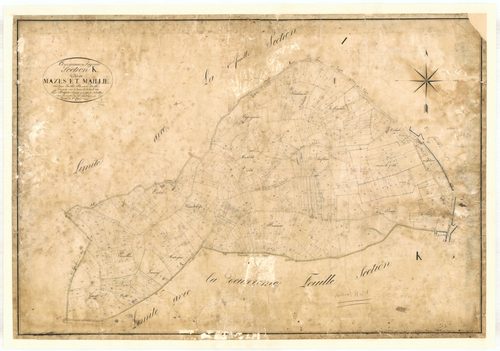 Plan napoléonien-K1 Mazes et Maillié, Layrac