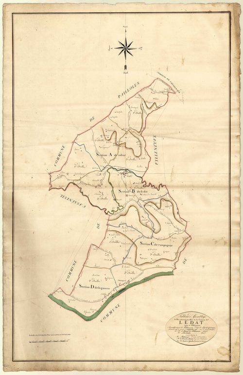 Plan primitif, atlas-TA, Lédat