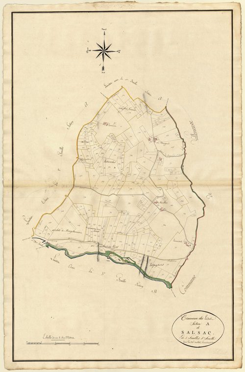 Plan primitif, atlas-A3 Salsac, Lédat