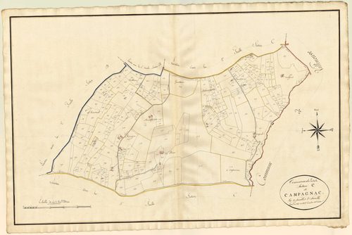 Plan primitif, atlas-C2 Campagnac, Lédat