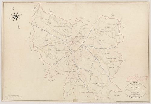 Plan napoléonien, atlas-TA, Lévignac-de-Guyenne