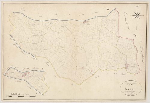 Plan napoléonien, atlas-C1 Nadau, Lévignac-de-Guyenne