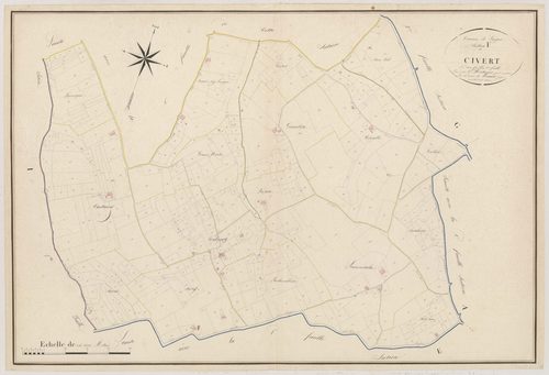 Plan napoléonien, atlas-F2 Civert, Lévignac-de-Guyenne