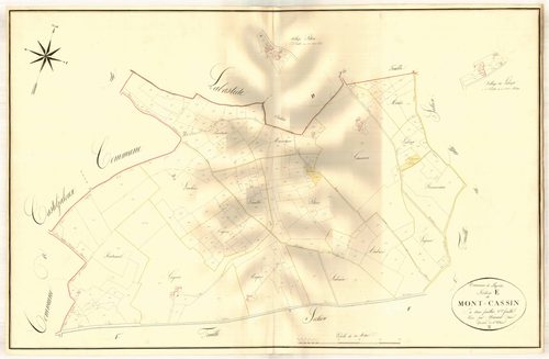 Plan napoléonien, atlas-E2 Mont-Cassin, Leyritz-Moncassin